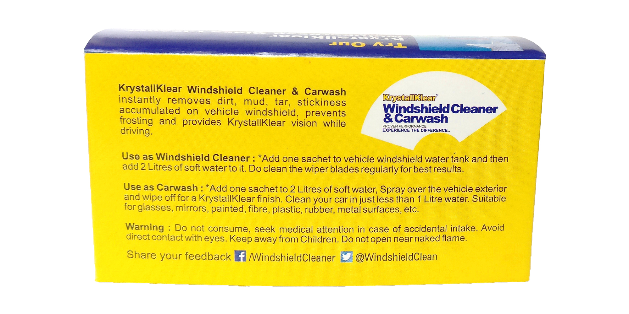 Windshield Cleaner & Carwash